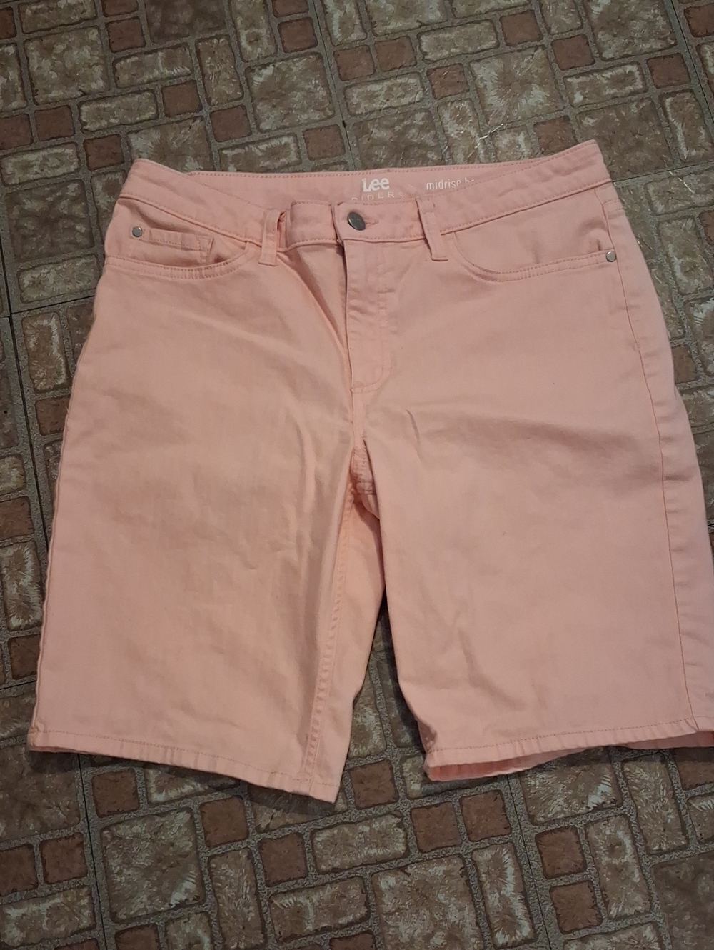 Lee Women’s Peach  Denim Bermudas